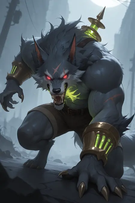 Warwick from League of Legends | Illustrious