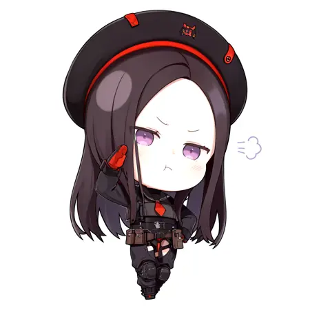 Nikke Sticker Style