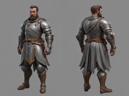 Tensor Tales Visual Novel Combat Sprite v1