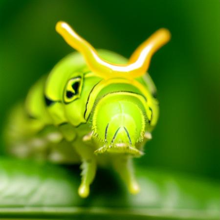 larva caterpillar Osmeterium