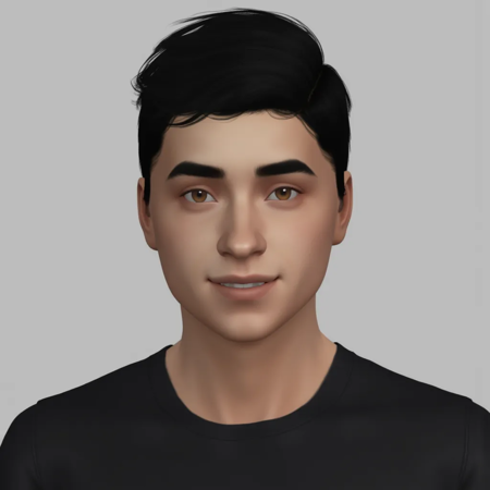 Andres Bravo Sim [TS4 OC Sim] FLUX v1