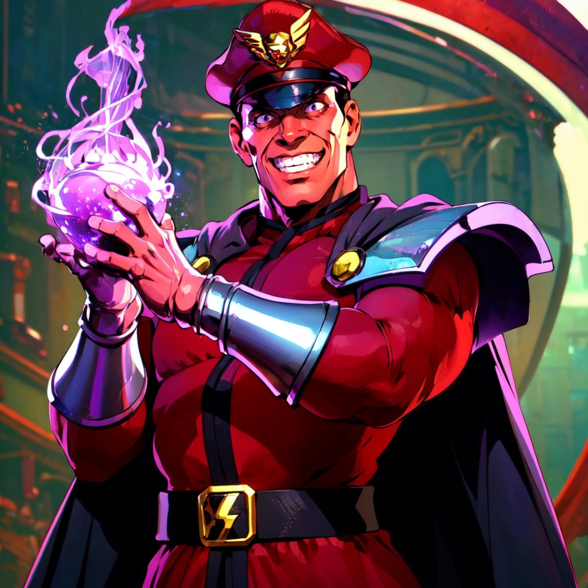 M. Bison from Street Fighter image by Bloodysunkist