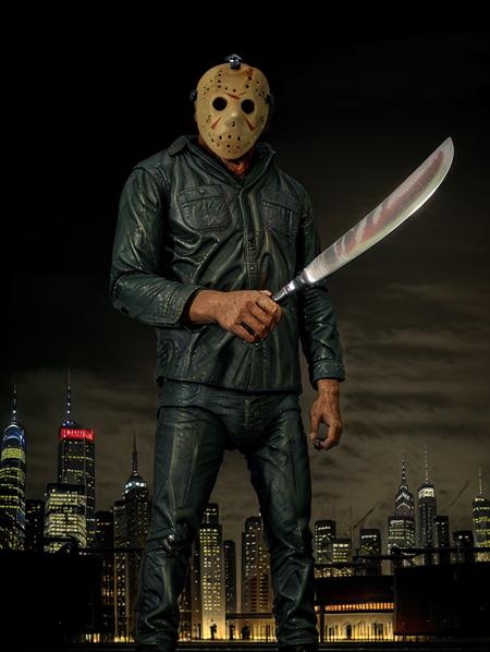 photo of j3ys, full body, standing, holding a knife, new york city in the background, night lights, detailed environment, very detailed, photorealistic, cinematic lighting, <lora:voorhees-10:1>, <lora:epiNoiseoffset_v2:0.9>