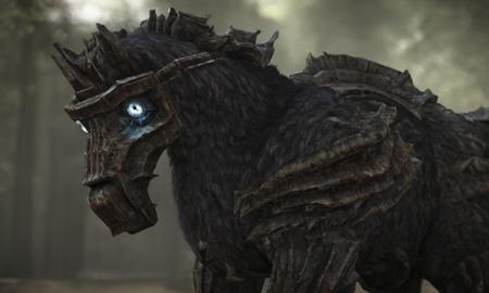 <lora:shadowofthecolossus-000004:0.9>,sotr,giant horse,glowing eyes,cinematic,50nm dof,bokeh,realistic,sharp focus,ultra detailed,128k uhd,awardwinning,trending on artstation