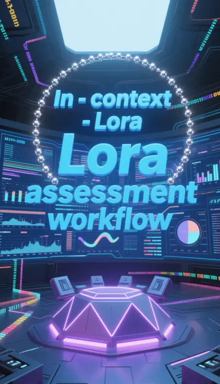 In-context-Lora assessment workflow
