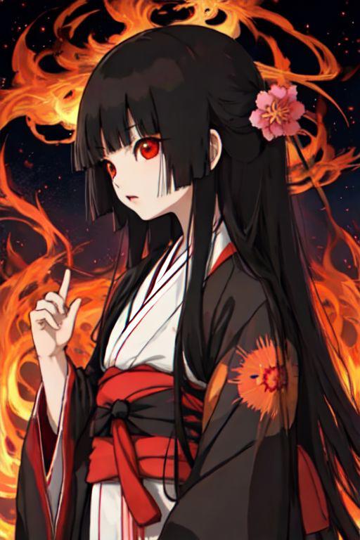 Hell Girl 地獄少女 Enma Ai 阎魔爱 Lora image by Aadaz713