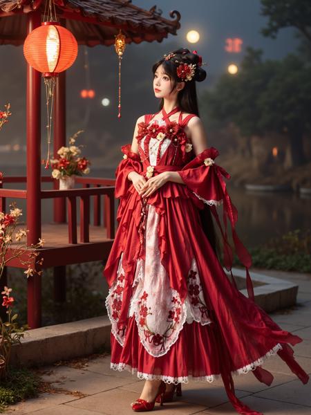 [Flux.1 D][Realistic] Chinese element clothing | 国风元素服饰 Style 1