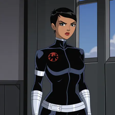 Maria Hill (Avengers: Earth's Mightiest Heroes) - LoRA Illustrious [NSFW Support]