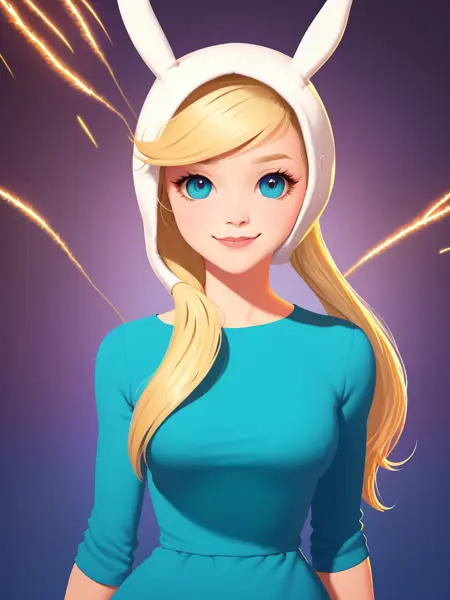 [ArtRaccoonee] Fionna the Human