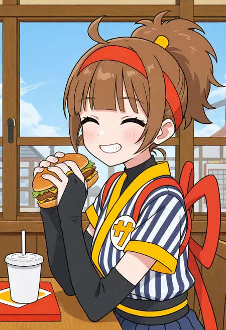 Samurai Tamago Tabemi ( McDonald's JP ) / サムライたまご食べ美 ( 日本 マクドナルド ) [illustrious/NoobAI]