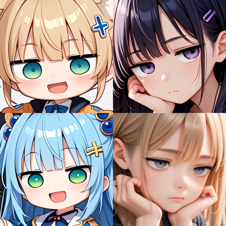 [SDXL] Comic Jitome 01 / ジト目(デフォルメ型) 01 v1.0