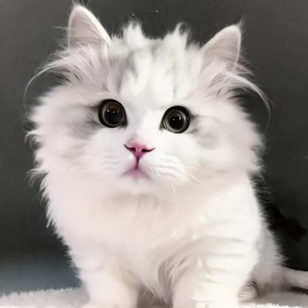 baimaomaolora cat white cat