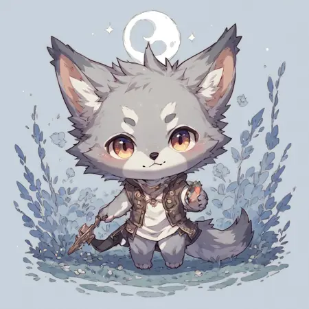 銀月 silver moon（oc)