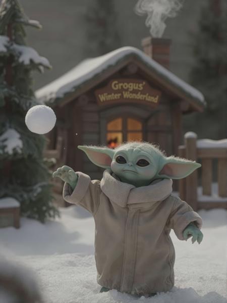 Grogu (Baby Yoda, AKA The Child from The Mandalorian/Star Wars) ZiT v1.0
