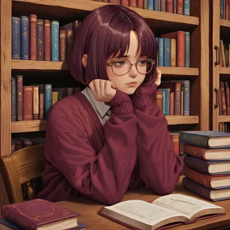 Librarian Girl Realistic Wildcard Pack for ComfyUI (Cinematic SFW SDXL)