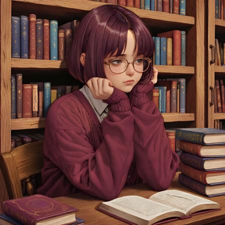 Librarian Girl Realistic Wildcard Pack for ComfyUI (Cinematic SFW SDXL) v1.0
