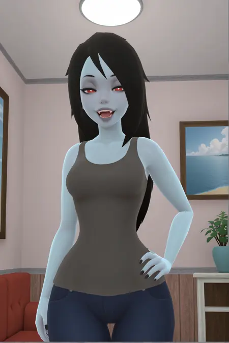 Marceline (Mike Inel style) - Adventure Time - Illustrious