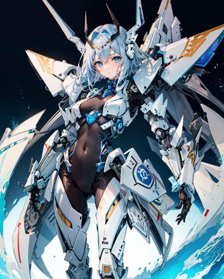 masterpiece,1girl,mecha musume, mechanical arms, headgear,bodysuit, <lora:A-MechaMusume[mecha musume, mechanical arms, headgear][bodysuit]:1>