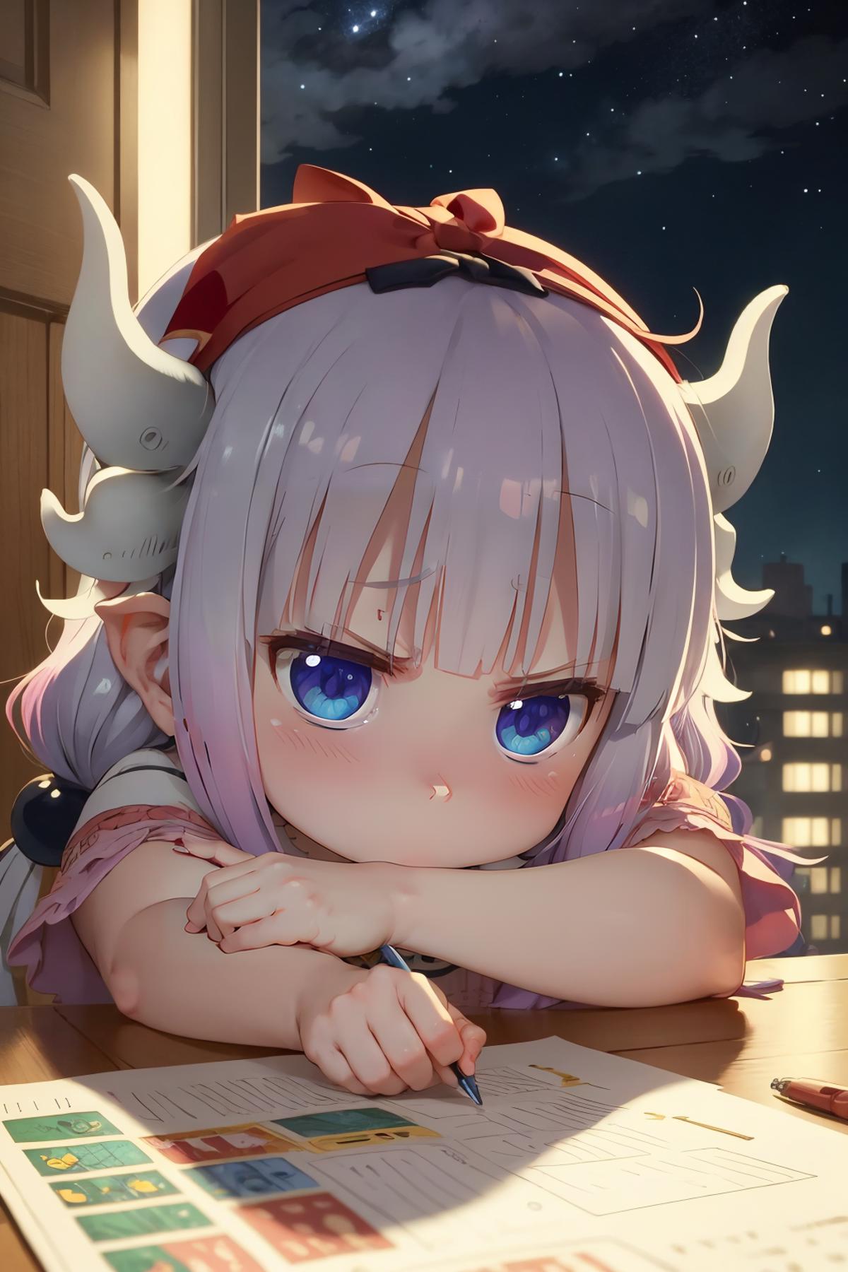 Kanna Kamui (Maid Dragon) カンナカムイ| Concept Kawaii - v1.0 | Stable Diffusion  LoRA | Civitai