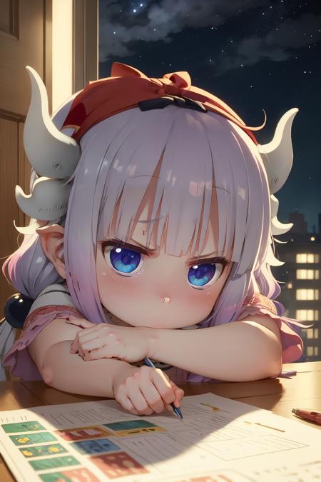 1 little girl kanna maid dragon