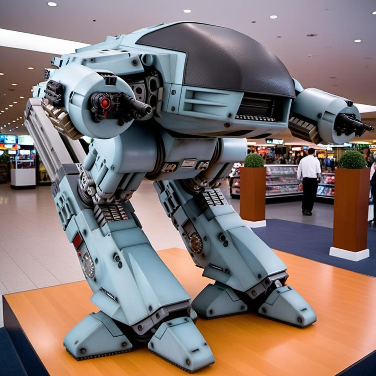 ED-209 - Robocop - SDXL image by PhotobAIt