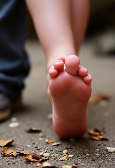 discovering feet
