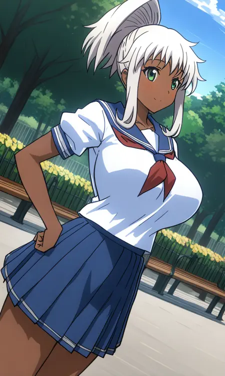 Chacha Akaza - 藜チャチャ / Maken-ki! - マケン姫っ! | SDXL