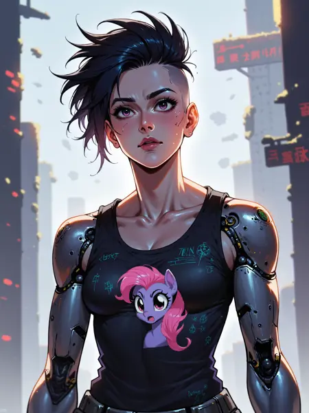 Pony Summer Days Style for Flux1D