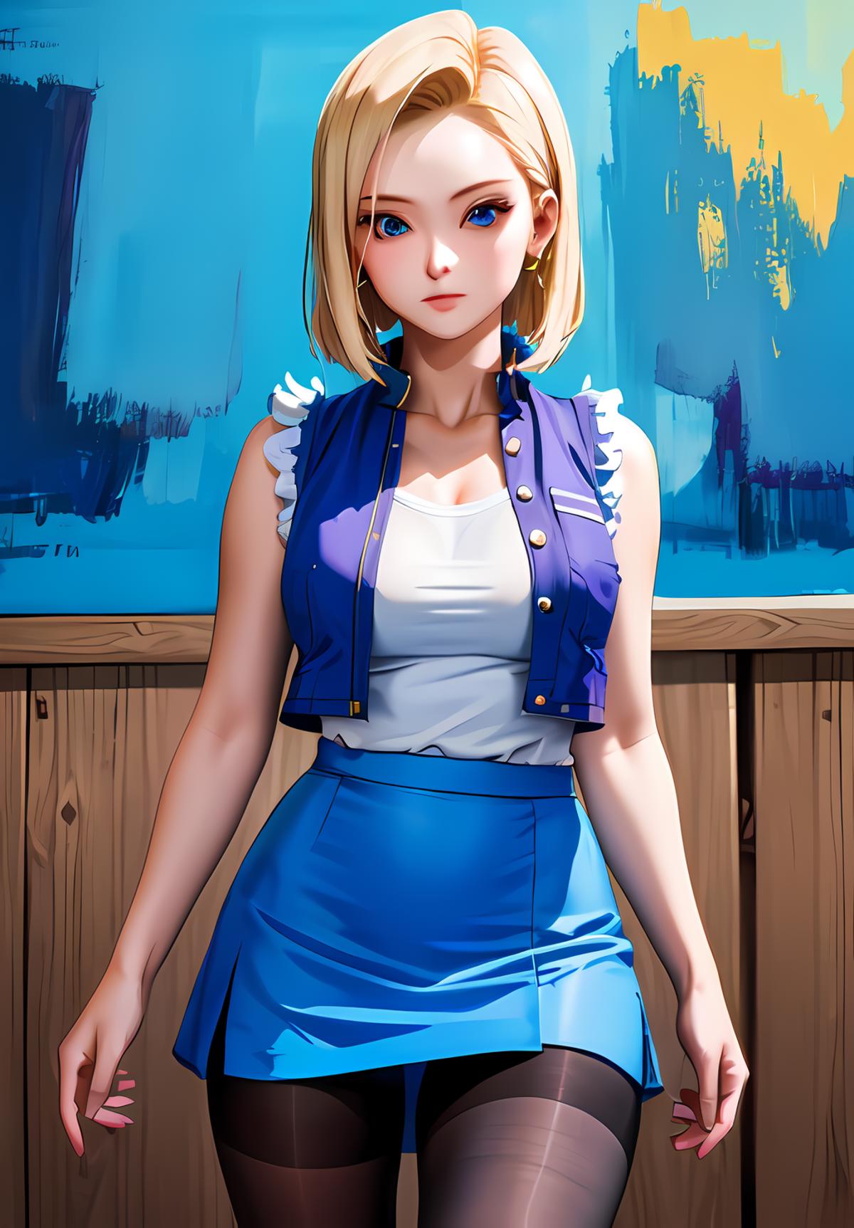 C18 / Android 18 - Dragon Ball image by AsaTyr