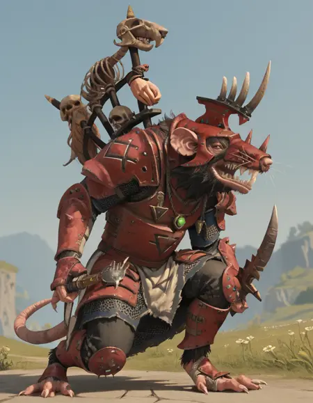 Queek Headtaker | Skaven (Total War Warhammer)