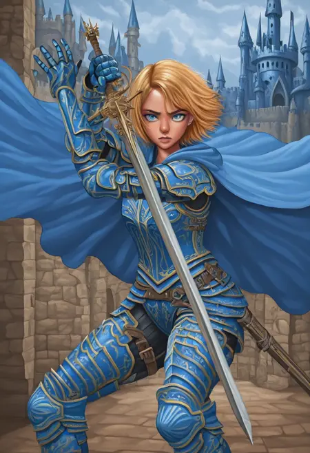 Piercing Stance | Swordfighter/Samurai Pose