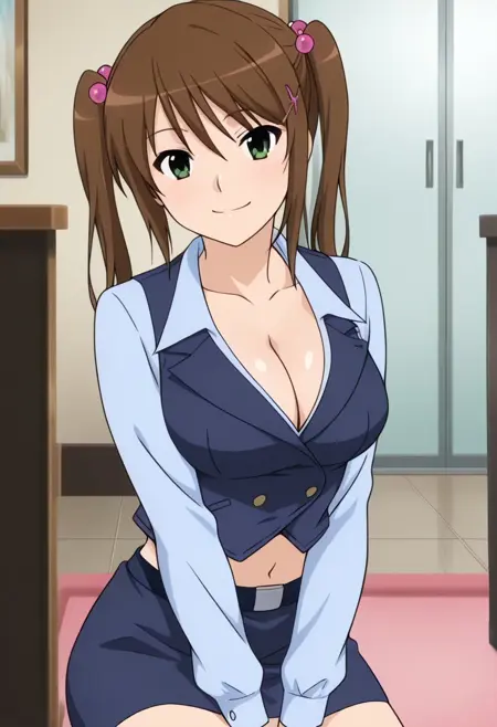 Kojima / 小島 (Joshikousei no Koshitsuki / 女子高生の腰つき) anime style