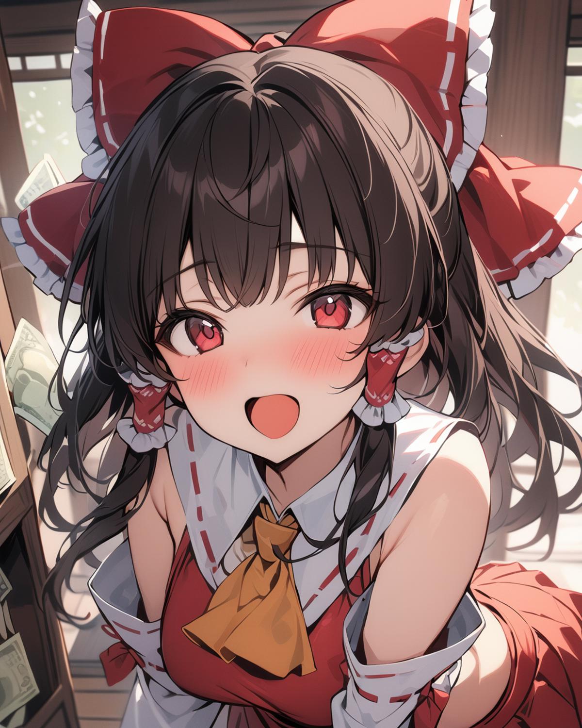 Hakurei Reimu|博丽灵梦|博麗霊夢  touhou/东方project image by kitarz