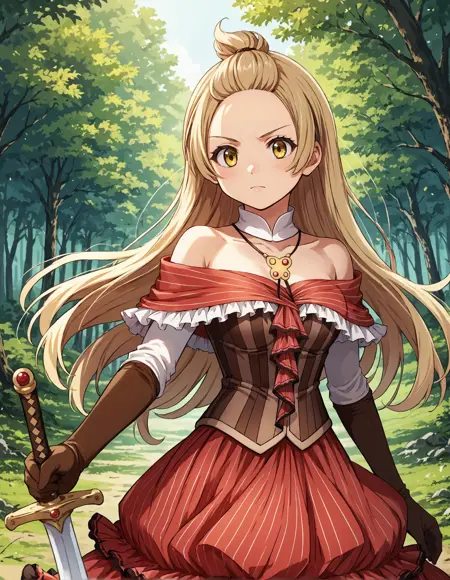 [Pony XL & SD 1.5] Azumi Hagumu (Magia Record: Puella Magi Madoka Magica Side Story) | 安積はぐむ