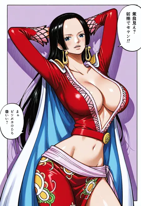 Boa Hancock - Manga Style