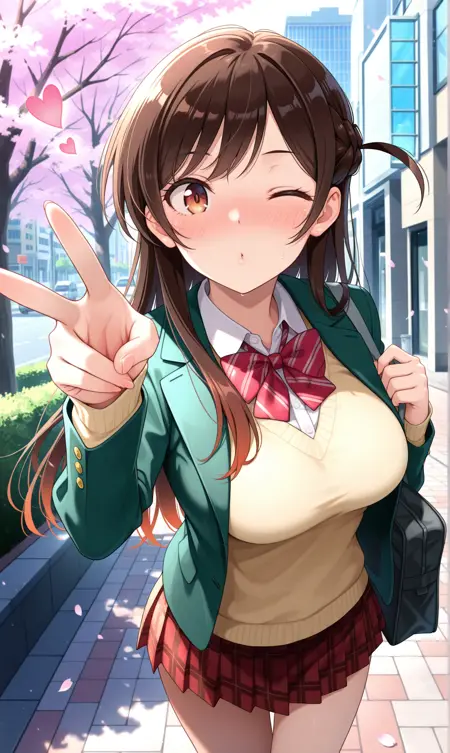 [ILLUST] Mizuhara Chizuru | Kanojo, Okarishimasu