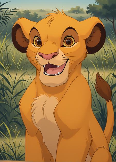 Young Simba - Disney's The Lion King for Pony XL/Illustrious v1.0