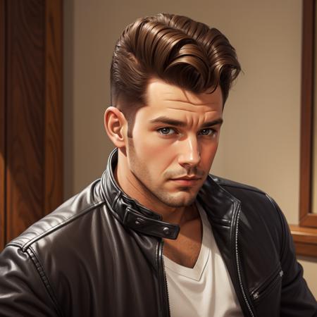 Greaser/Elephant Trunk Hairstyle SD 1.5 v1.0