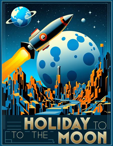 REME's Art Deco Poster Style V1