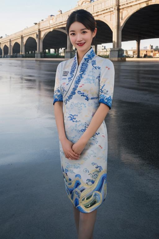 海航空姐旗袍制服 HNA uniform cheongsam image by Thxx