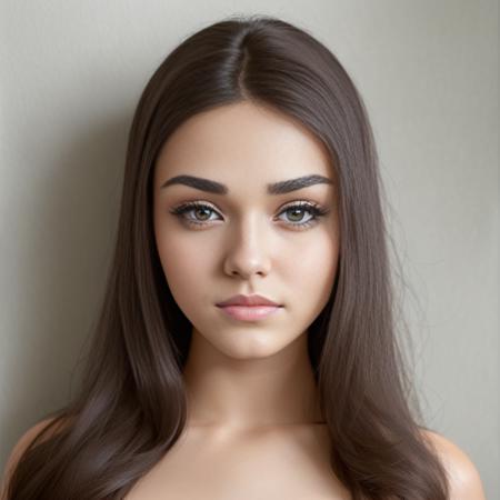 Rachel Zegler (masterpiece, best quality) (full body), ,masterpiece, beautiful detailed eyes, looking at viewer, detailed beautiful face,  extremely detailed, high, 1girl, brown hair, long hair, best quality, closed mouth <lora:Rachel Zegler:1>