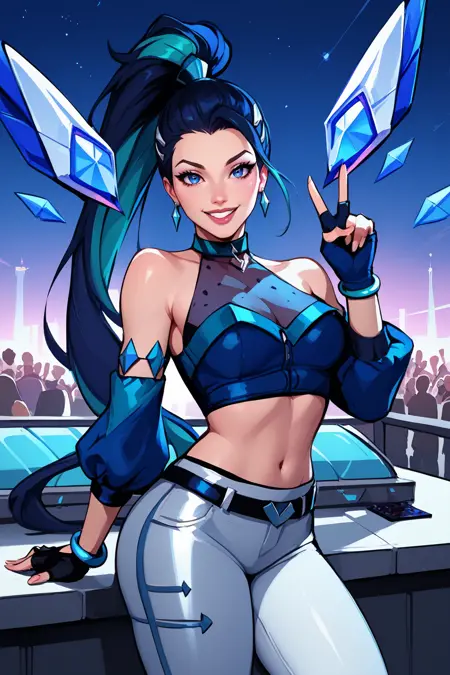 KDA Kai'Sa 4 Outfits | Pony