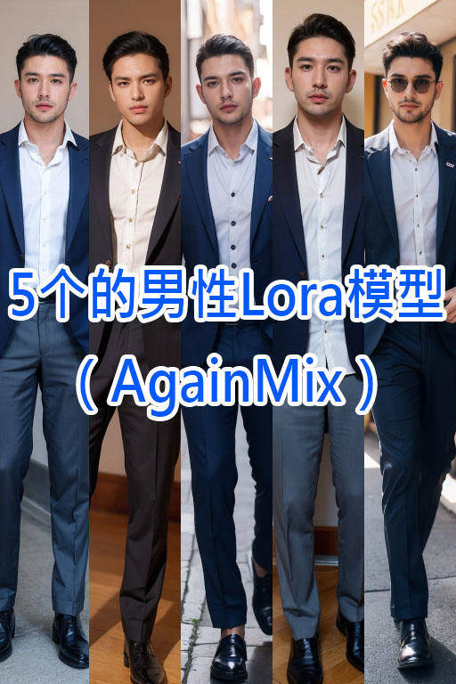 5个的男性Lora模型（AgainMix）.jpg