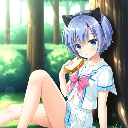 Hiiragi Shiori (柊栞里) | Kakenuke★Seishun Sparking (闪耀青春追逐记) | NoobAI