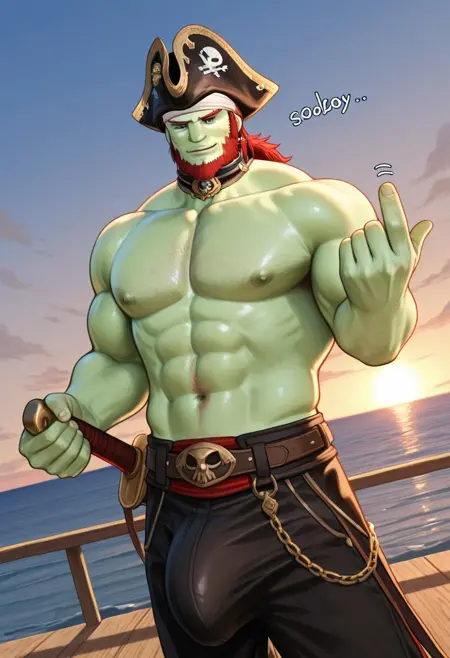 FFXIV - Sea Wolves Roegadyn (Cap'n Leohaerz) [IL]