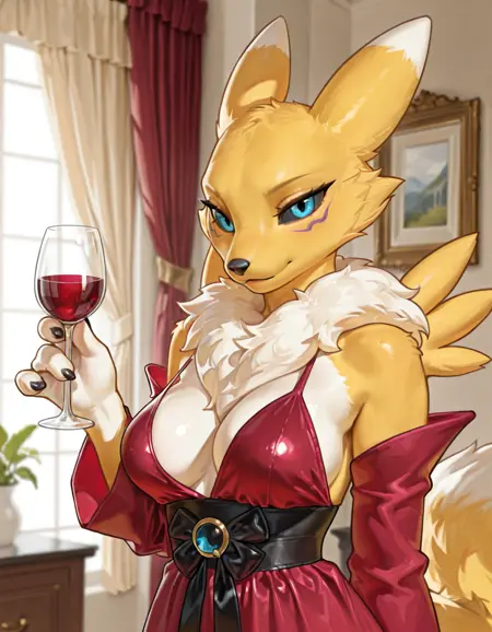 Renamon | Digimon (illustrious & Pony)