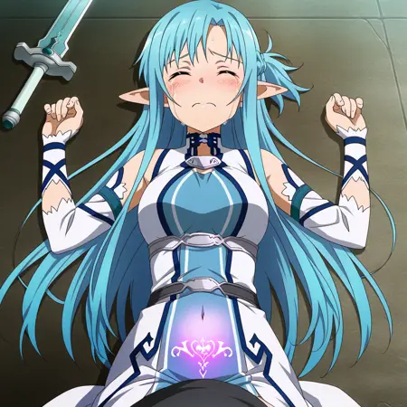 faintly glowing womb