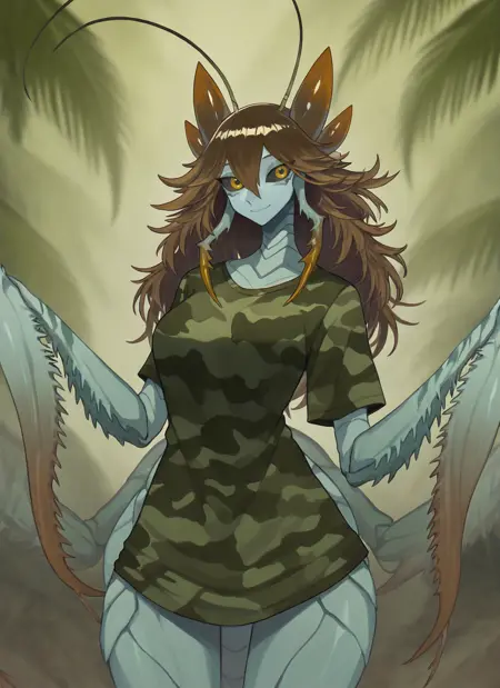Mantis Girl concept