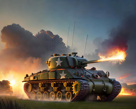  M4 Sherman Tank,