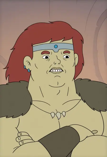 Chaotic Good Barbarian (Dungeon Soup)